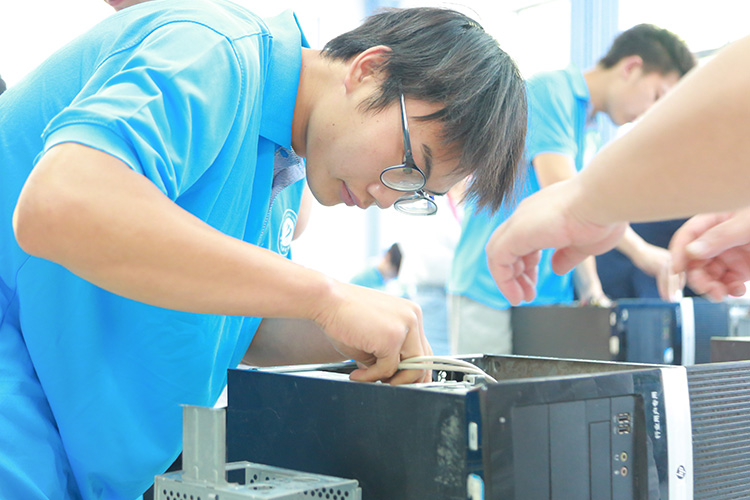 我校2022年職教周活動之硬件裝機知識技能競賽圓滿結束
